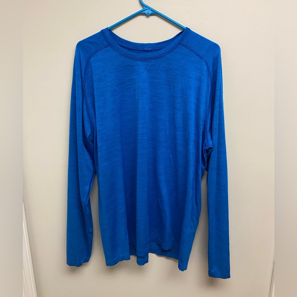 Xxl Blue Lululemon Metal Vent Tech long sleeve T Shirt